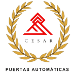 Puertas Automáticas CESAR Logo sin Fondo